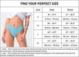 3 pcs Women's Low Waist Cotton Sexy Thong Underwear size M