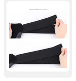 Size XL 1 Pair Black Compression Calf Sleeves for Sports - Adjustable Support for Running, Soccer, Hiking & More