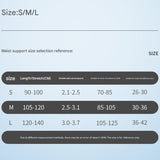 Size M Black Breathable Waist Support Belt - Adjustable Back Brace for Men and Women, Ideal for Weightlifting, Squats & Back Pain Relief