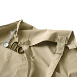 Grey Waterproof & Oil-Proof Apron - Adjustable Kitchen Apron with Pockets
