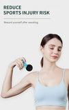 2 Pcs Pink Mini Massage Gun - 6-Speed Muscle Relaxer, USB Rechargeable, Portable Fascia Massager for Home Use