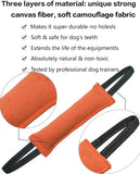 Orange Durable 2-Pack Tug-of-War Dog Training Toy - Tear-Resistant, Safe & Interactive for All Breeds