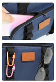 Navy Blue 23L Extra Large Insulated Cooler Bag with Double Layers - Perfect for Camping, Picnics, and Outdoor Adventures