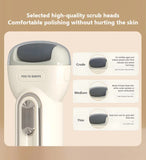 Light Purple Electric Foot Grinder with USB Charging - Dual-Speed Callus Remover for Smooth, Exfoliated Feet