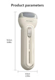 Light Green Electric Foot Grinder with USB Charging - Dual-Speed Callus Remover for Smooth, Exfoliated Feet