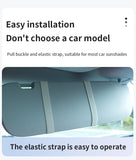 Black Single button Car Sun Visor Makeup Mirror with LED Light - Tri-Color, Touch Control