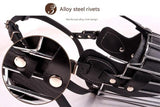 Black Metal Basket Dog Muzzle - Anti-Bite & Anti-Barking - XL