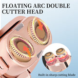 Mini Facial & Body Hair Remover - Rechargeable Lady Shaver Rose Gold