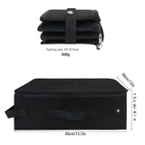 Camouflage Portable Foldable Cat Litter Box - Waterproof Travel Litter Pan for Cats