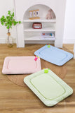 Pink Breathable Cooling Pet Mat - Ice Bean Summer Bed for Small Dogs (M : 42x58cm)