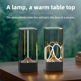 Silver Portable Magnetic Table Lamp with Bendable LED - USB-C Rechargeable