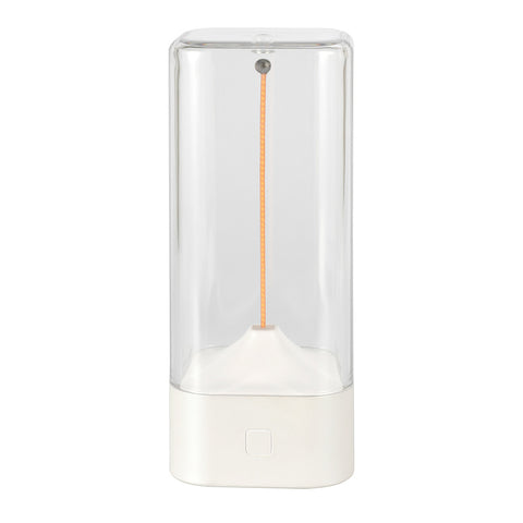White Portable Magnetic Table Lamp with Bendable LED - USB-C Rechargeable