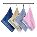 Grey Luxury Cotton Towel Set - 6-Piece Highly Absorbent Bath & Hand Towels