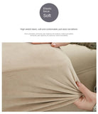 2 Pcs Dark Grey Elegant Polyester Sofa Cover - Full Protection Against Cat Scratches & Wear