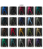 Size S Bright Blue Seamless High-Waisted Yoga Pants for Women - Lift Workout Leggings for Running, Gym, and Fitness