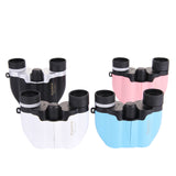 Yellow 10x22 Compact Binoculars for Adults - High Definition Lightweight Telescope for Hiking, Travel, and Concerts