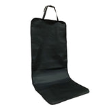 4 Pcs Black Waterproof Pet Car Seat Cover - Scratch-Resistant Oxford Cloth  for Dogs and Cats (106 x 49 cm)