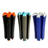 Black And Orange Golf Club Carrier 2-Pack - Durable ABS+PET Golf Club Holder for Secure Storage and Easy Transport