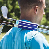 Black And Orange Golf Club Carrier 2-Pack - Durable ABS+PET Golf Club Holder for Secure Storage and Easy Transport