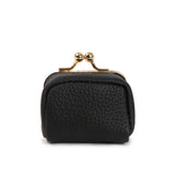Yellow Mini Jewelry Pouch - Compact PU Leather Coin Purse for Earrings, Rings, and Necklaces, 6.5x5x3.5cm