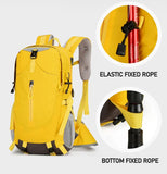 Black Lightweight 30L Hiking Backpack - Water-Resistant Outdoor Daypack for Trekking & Travel