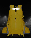 Grey Lightweight 30L Hiking Backpack - Water-Resistant Outdoor Daypack for Trekking & Travel
