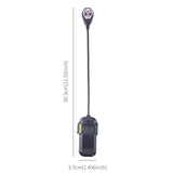 LED Sensor Clip-On Book Light - USB Rechargeable Multifunctional Work Light for Night Fishing and Reading