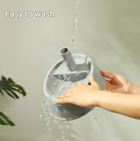 Pink Adjustable Height Pet Water Dispenser - Free Standing or Hanging - No More Bending!
