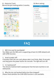 Pink Real-Time Pet GPS Tracker Locator - Magnetic Charging, Multi-Mode Positioning for Dogs & Cats