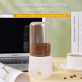 Purple Compact Portable Blender - USB Rechargeable Mini Juicer Cup with 4 Blades