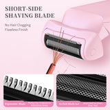 Pink (Precision cutter head) Women's Electric Body & Bikini Trimmer Kit - Painless Ultra-Close Shaver