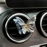 Quicksand Gold Butterfly Set of 3 Butterfly Car Air Vent Clips - Decorative Scent Diffuser Ornaments