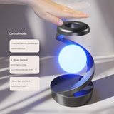 White Modern Levitating LED Desk Lamp  - Spiral Design Atmosphere Light