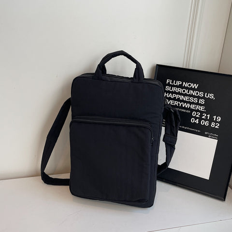Chic black Laptop Backpack for Women - Lightweight and Spacious