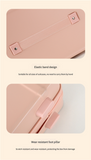 Personalized stylish and lightweight blue and pink mini suitcase for short trips