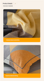 Comfortable cotton pillowcase, double-sided warm design, breathable and skin-friendly - Pink