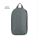 Portable Kitchen Utensil Storage Bag - Lightweight Organizer for Camping and Outdoor Cooking, Gray