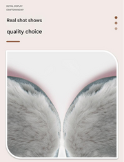 Grey Winter Comfort Folding Earmuffs - Soft Fleece, Windproof and Waterproof