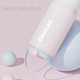 304 Stainless Steel Insulated Tumbler,Large Capacity with Handle and Cute Cloud Accessory(Pink)