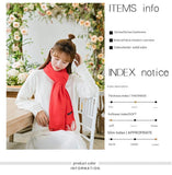 Luxe Soft Imitation Cashmere Scarf - Warm Solid Tone Shawl with Elegant Fringe(Royal blue)