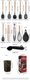 White 12-Piece Silicone Cooking Utensil Set - Non-Stick Food-Grade Kitchen Tools with Holder