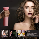Complete Hair Styling Kit with Detangling Brushes, Combs, Spray Bottle, and Accessories(Purple)