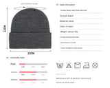 Premium Warm Beanie with Silk Satin Lining(black)