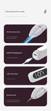 Professional 9-Level Skin Tag & Spot Remover Pen - USB Rechargeable Beauty Device(White)