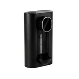 Smart Automatic Mouthwash Dispenser - Wall-Mounted, 3 Adjustable Levels, LED Display & Magnetic Cups(Black)