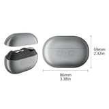 White Multi-Function Electric Nail File - Built-in Storage Space, LED Light, Quiet Operation