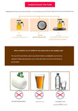 USB Cup Warmer - Wood Grain Electric Beverage Heater for Desk Office Home