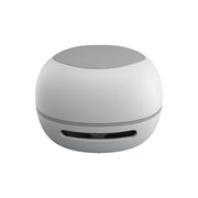 White Cordless Tabletop Crumb Sweeper - USB Rechargeable Mini Vacuum for Desk
