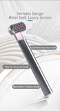 Rose Gold Anti-Aging Eye Care Device - 42°C Heat, Red Light, High-Frequency Vibration
