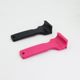 Pink+Black Easy-to-use bicycle tire levers (one pair) - quick tire removal and installation tool